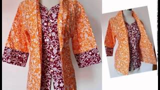 BAJU BATIK MODEL BLAZER LILY 03 [upl. by Arima104]