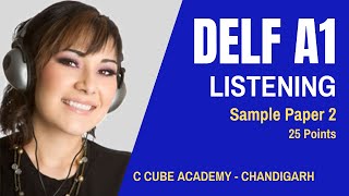 French DELF A1 Listening Comprehension Practice  Orale Sample Paper Part 2  French DELF A1 Exam [upl. by Gnek946]