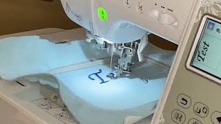 How to Embroider with Brother SE600 [upl. by Maroj]