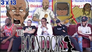 The Boondocks 3 x 13 Reaction quotThe Fried Chicken Fluquot [upl. by Tooley143]