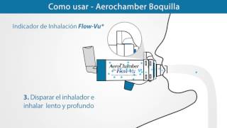 La cámara AeroChamber Plus FlowVu  Adultos [upl. by Cire]