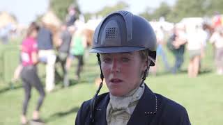 Land Rover Burghley Horse Trials 2018  Showjumping Imogen Murray [upl. by Joliet]