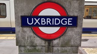 London Underground  Metropolitan line S8 Stock  all stations Baker Street ➡️ Uxbridge [upl. by Sedruol335]