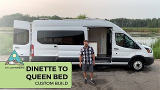 Ultimate Vanlife Comfort Ford Transit 350 High Top Extended Custom Conversion Tour [upl. by Barbaresi376]