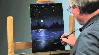 PaintAlong How to Paint a Night Scene in Oils Part 2 [upl. by Lustick]