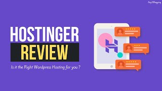 Hostinger Review Is it the Right Wordpress Hosting for you [upl. by Sterrett]