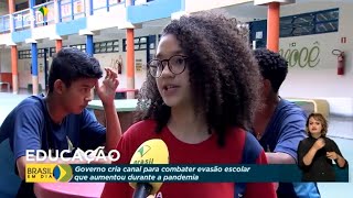 Educação  Evasão escolar [upl. by Enyledam]