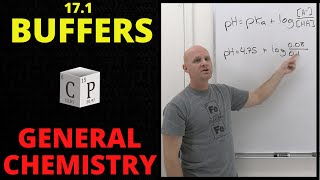 171 Buffers and Buffer pH Calculations  General Chemistry [upl. by Alcine384]