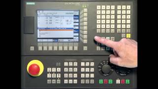 SINUMERIK 808D Tutorial Milling Part 20  Dry run [upl. by Aerua]