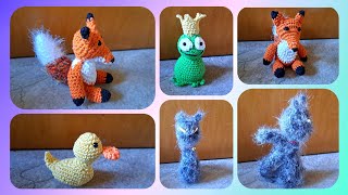 Amigurumi • Fuchs • Katzen • Frosch • Ente  Julebuergerfee [upl. by Aridaj]