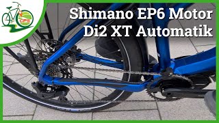 Shimano EP6 🚴 Di2 XT Schaltung ⚙ FreeShift ⚡ Automatik 🆕 Neuheiten von der Eurobike 2022 [upl. by Piggy]