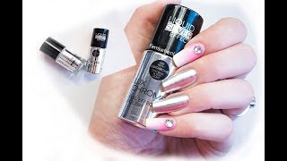 Catrice Lux Chrome Foil Effect Nailpolish  2in1 Base amp Topcoat  femketjeNL [upl. by Cedell]