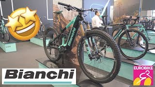 New BIANCHI Bikes 2020 TTronik ESUV Methanol  Eurobike 2019 4K [upl. by Sheba]