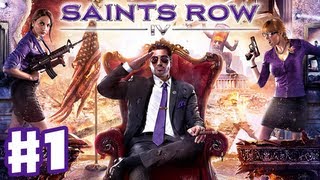 Saints Row IV  Gameplay Walkthrough Part 1  War for Humanity PC Xbox 360 PS3 [upl. by Onofredo933]