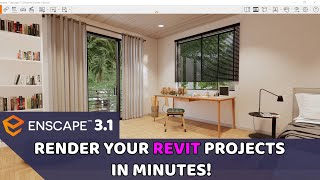 How to Render Revit Projects in MINUTES in Enscape 31 [upl. by Ttcos]