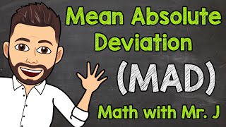 Mean Absolute Deviation MAD  Math with Mr J [upl. by Bore824]