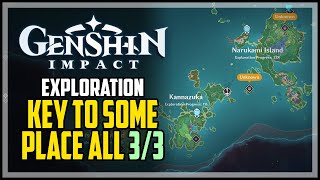 All Key to Some Place Locations Genshin Impact [upl. by Barber]