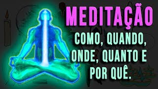 COMO MEDITAR  Guia Definitivo Em 5 minutos [upl. by Gen]