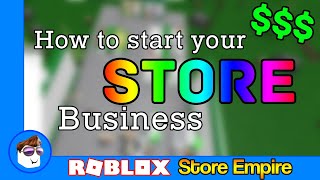 ROBLOX Store Empire  Basics  Tutorial [upl. by Solohcin596]