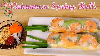 Vietnamese Spring Rolls Gỏi Cuốn và Nước Chấm [upl. by Spiegel]