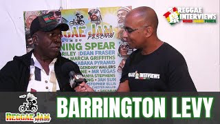 Barrington Levy Interview Reggae Jam Festival 2023 [upl. by Eybba518]