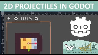 How To Create Projectiles and Hitboxes  Godot 4 [upl. by Aicirtap]