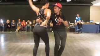 LOVES KIZOMBA 2015 Morenasso Sensualonda amp Anais Millon semba workshop [upl. by Camfort353]