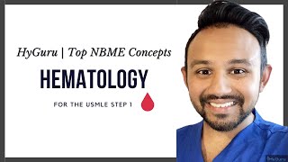 Top NBME Concepts  Hematology USMLE Step 1 [upl. by Anial]