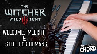 Witcher 3  Welcome Imlerith amp Steel for humans Piano cover  Sheet music [upl. by Mansfield30]