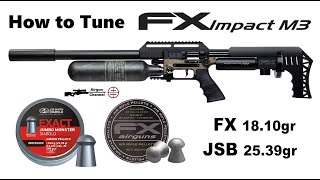 LEARN the M3 in 5 MINUTES FX Impact M3 Tuning Guide plus JSBFX 181gr amp 2539gr Tunes [upl. by Ecydnak]