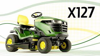 Trattorino X127  John Deere IT [upl. by Illac881]