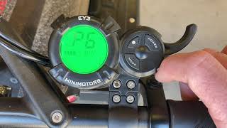 MiniMotorsUSA Ey3 Throttle Functionality [upl. by Ramona300]