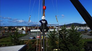 Offshore21 Removing the Mast [upl. by Kentiggerma]