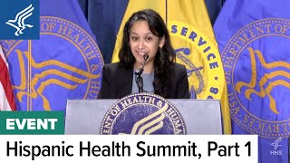 2024 HHS Hispanic Health Summit  September 25 2024  Part 1 [upl. by Yluj]