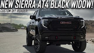 Lifted 2023 Sierra AT4 Black Widow Package [upl. by Neukam]