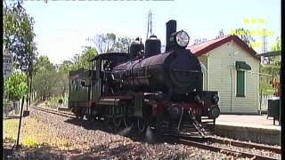 Queensland Pioneer Steam Railway From the Lineside Pt 1 [upl. by Yeliab896]