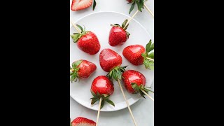 How To Make Tanghulu Strawberry Tanghulu [upl. by Egbert804]