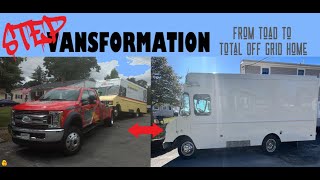 Step Van Conversion  From Toad To Total Home in under 3 minutes FULL WALKTHROUGH AT END [upl. by Vevina582]