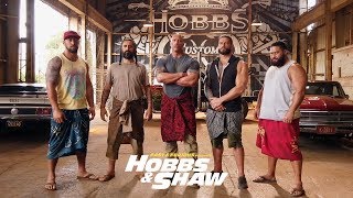 Hobbs And Shaw Bloopers and Funny MomentsPart1  Dwayne Johnson and Jason Statham 2019 [upl. by Annahahs]