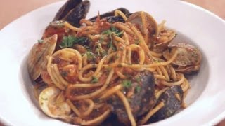 How to Prepare Pasta Frutti Di Mare  Italian Dishes [upl. by Donadee]