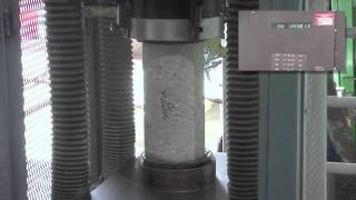 Concrete Compression Test  Koury Engineering [upl. by Campball596]