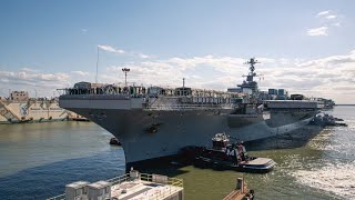 FOCUS NNS 67 BREAKOUT Behind the scenes of USS John C Stennis CVN74 Arrival [upl. by Sidnala257]