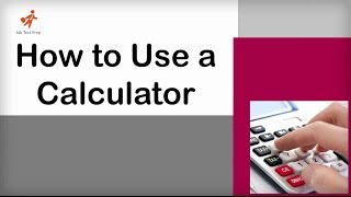 How to use a calculator in a Numerical Reasoning Test [upl. by Letnohs]