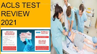 ACLS TEST REVIEW AMERICAN HEART ASSOCIATION 2024 [upl. by Orabel398]