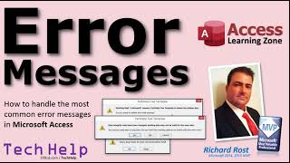 How to Handle the Most Common Error Messages in Microsoft Access Troubleshoot Identify Fix [upl. by Glyn]