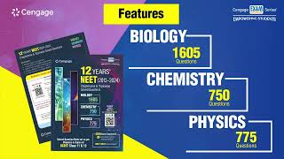 Cengage New Release 12 Years’ NEET 20132024 Chapterwise Topicwise Solved Questions [upl. by Pellet]