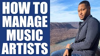 How To Manage a Music Artist  Music Management Tips 5 [upl. by Patterson]