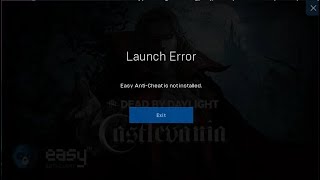 dead by daylight Solucionando ao vivo erro com easy anti cheatsem cortes [upl. by Abbotsun963]