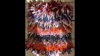 How to make a Rag Rug from Tshirts [upl. by Reade]