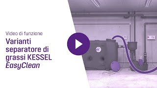 Varianti del degrassatore KESSEL EasyClean [upl. by Anelej]